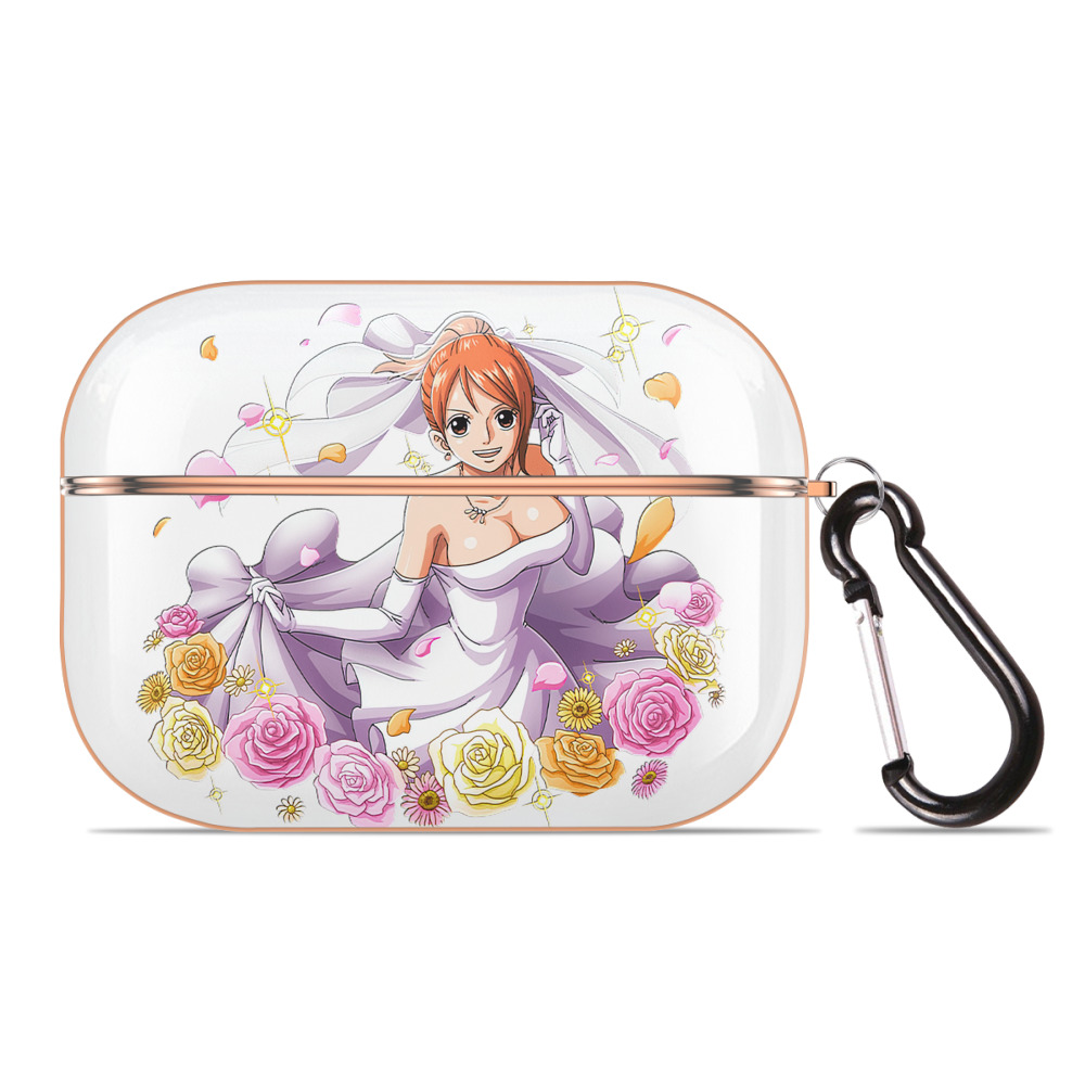ワンピース ナミ ONE PIECE Nami 【AirPods Pro用】ハードシェル保護ケース｜耐衝撃・防指紋・カラビナ付き商品仕様