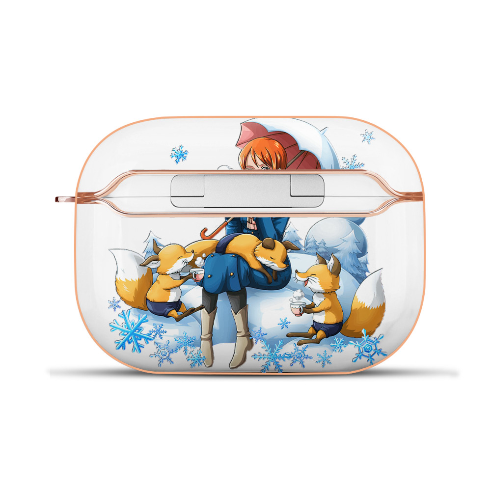 ワンピース ナミ ONE PIECE Nami 【AirPods Pro用】ハードシェル保護ケース｜耐衝撃・防指紋・カラビナ付き商品仕様
