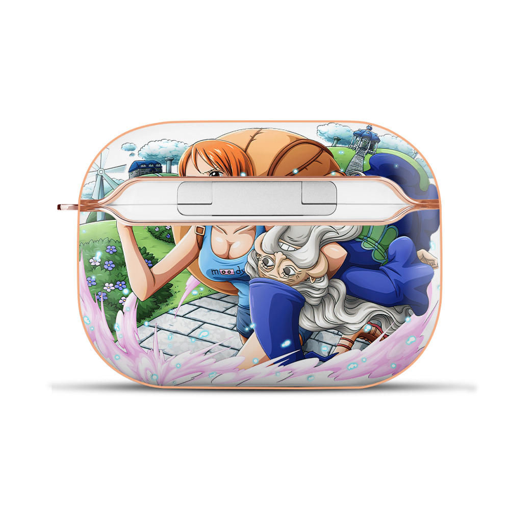 ワンピース ナミ ONE PIECE Nami 【AirPods Pro用】ハードシェル保護ケース｜耐衝撃・防指紋・カラビナ付き商品仕様