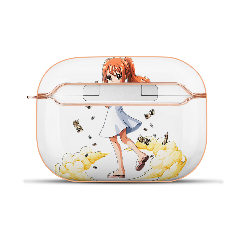 ワンピース ナミ ONE PIECE Nami 【AirPods Pro用】ハードシェル保護ケース｜耐衝撃・防指紋・カラビナ付き商品仕様