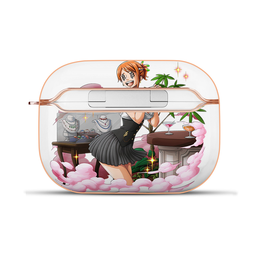 ワンピース ナミ ONE PIECE Nami 【AirPods Pro用】ハードシェル保護ケース｜耐衝撃・防指紋・カラビナ付き商品仕様
