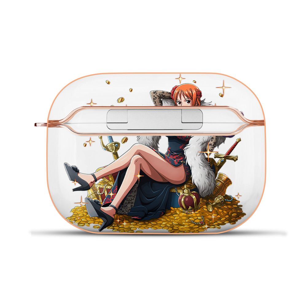 ワンピース ナミ ONE PIECE Nami 【AirPods Pro用】ハードシェル保護ケース｜耐衝撃・防指紋・カラビナ付き商品仕様