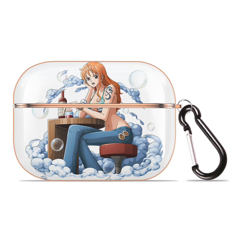 ワンピース ナミ ONE PIECE Nami 【AirPods Pro用】ハードシェル保護ケース｜耐衝撃・防指紋・カラビナ付き商品仕様