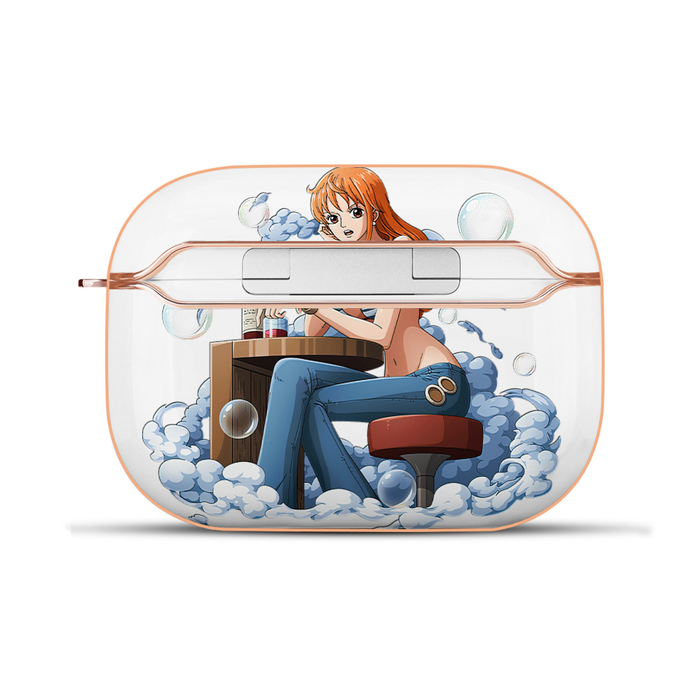 ワンピース ナミ ONE PIECE Nami 【AirPods Pro用】ハードシェル保護ケース｜耐衝撃・防指紋・カラビナ付き商品仕様