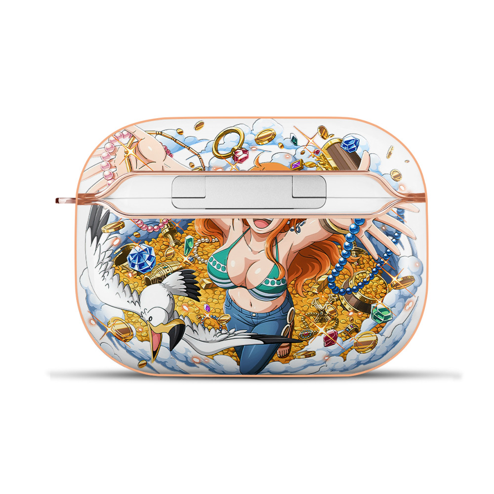 ワンピース ナミ ONE PIECE Nami 【AirPods Pro用】ハードシェル保護ケース｜耐衝撃・防指紋・カラビナ付き商品仕様