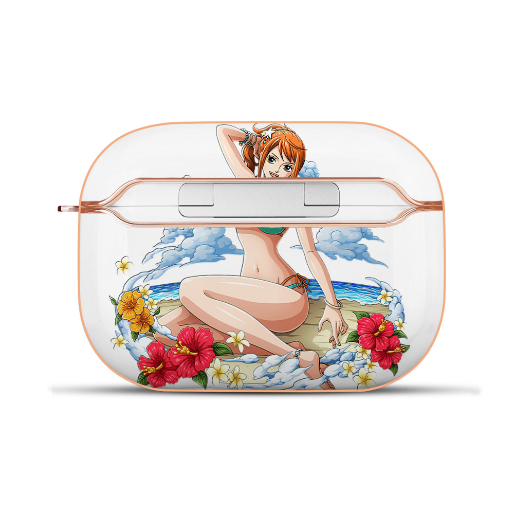 ワンピース ナミ ONE PIECE Nami 【AirPods Pro用】ハードシェル保護ケース｜耐衝撃・防指紋・カラビナ付き商品仕様