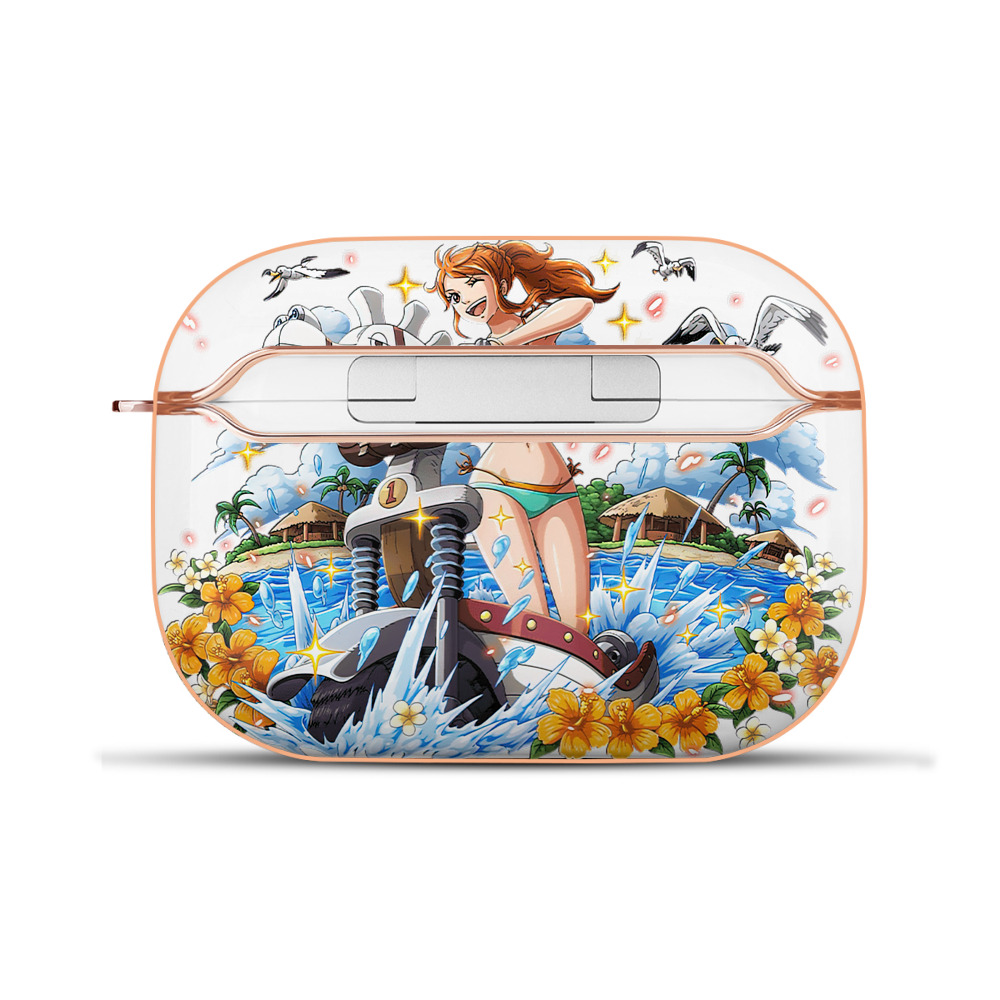 ワンピース ナミ ONE PIECE Nami 【AirPods Pro用】ハードシェル保護ケース｜耐衝撃・防指紋・カラビナ付き商品仕様