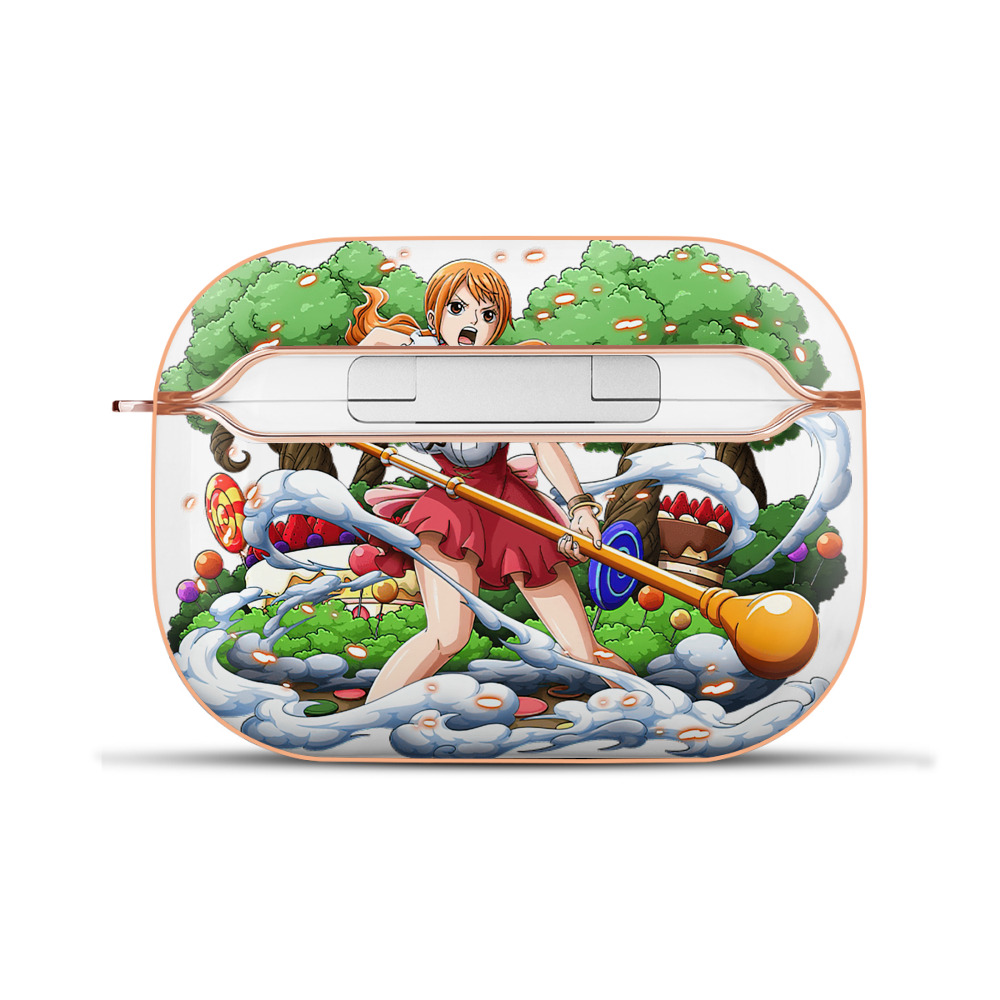 ワンピース ナミ ONE PIECE Nami 【AirPods Pro用】ハードシェル保護ケース｜耐衝撃・防指紋・カラビナ付き商品仕様
