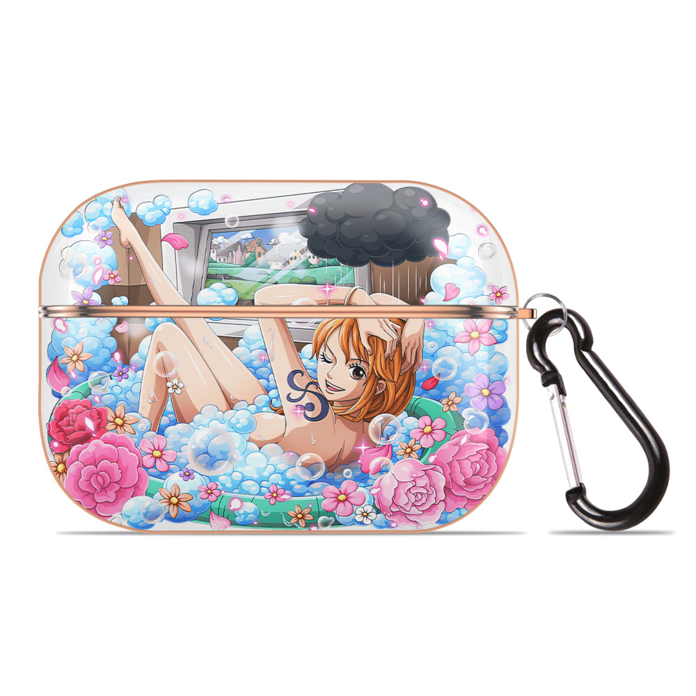 ワンピース ナミ ONE PIECE Nami 【AirPods Pro用】ハードシェル保護ケース｜耐衝撃・防指紋・カラビナ付き商品仕様