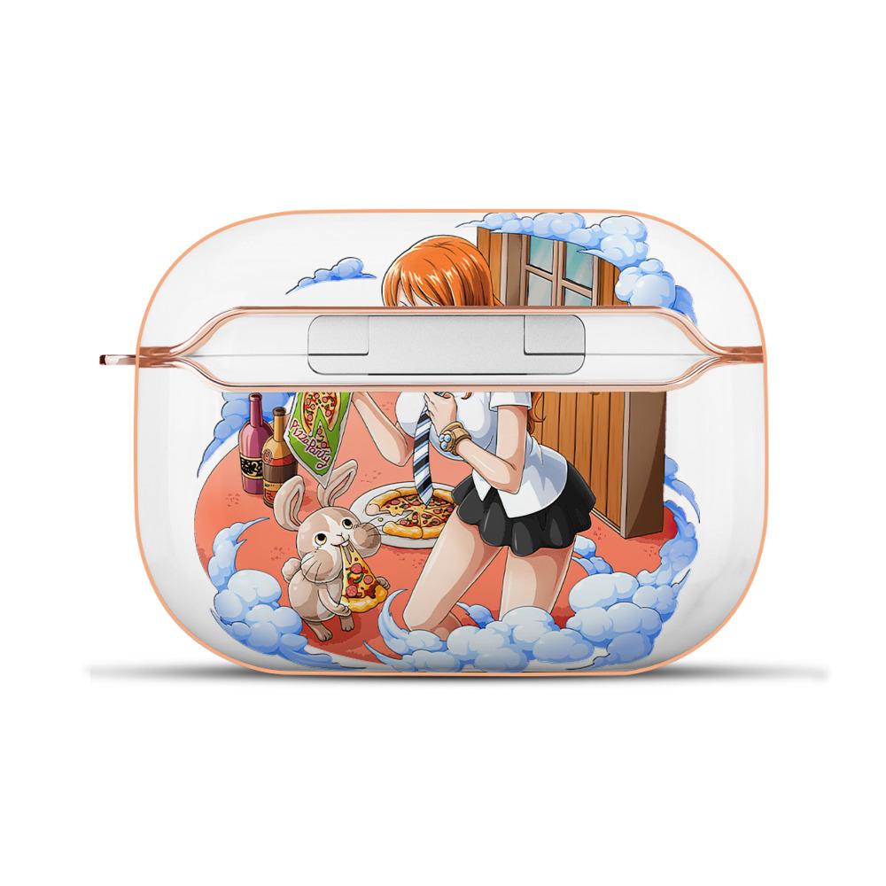 ワンピース ナミ ONE PIECE Nami 【AirPods Pro用】ハードシェル保護ケース｜耐衝撃・防指紋・カラビナ付き商品仕様