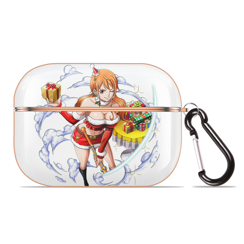 ワンピース ナミ ONE PIECE Nami 【AirPods Pro用】ハードシェル保護ケース｜耐衝撃・防指紋・カラビナ付き商品仕様