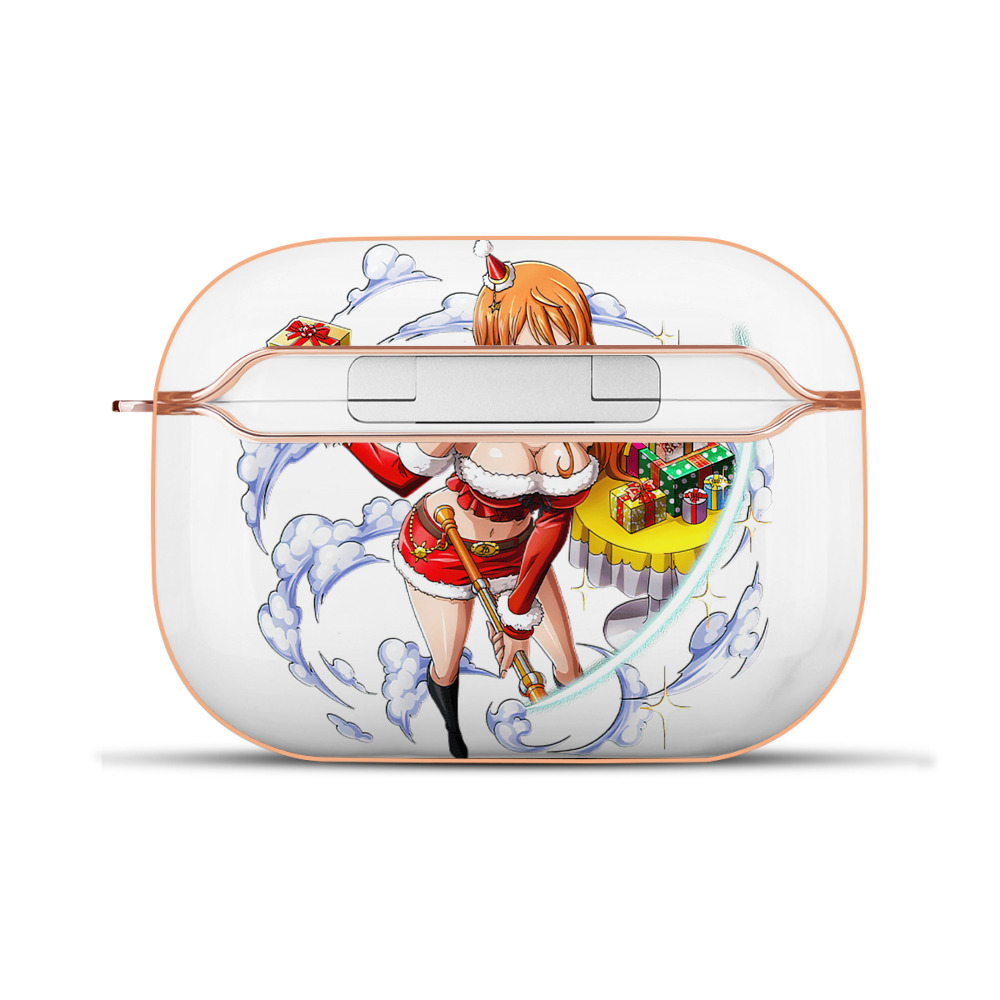 ワンピース ナミ ONE PIECE Nami 【AirPods Pro用】ハードシェル保護ケース｜耐衝撃・防指紋・カラビナ付き商品仕様