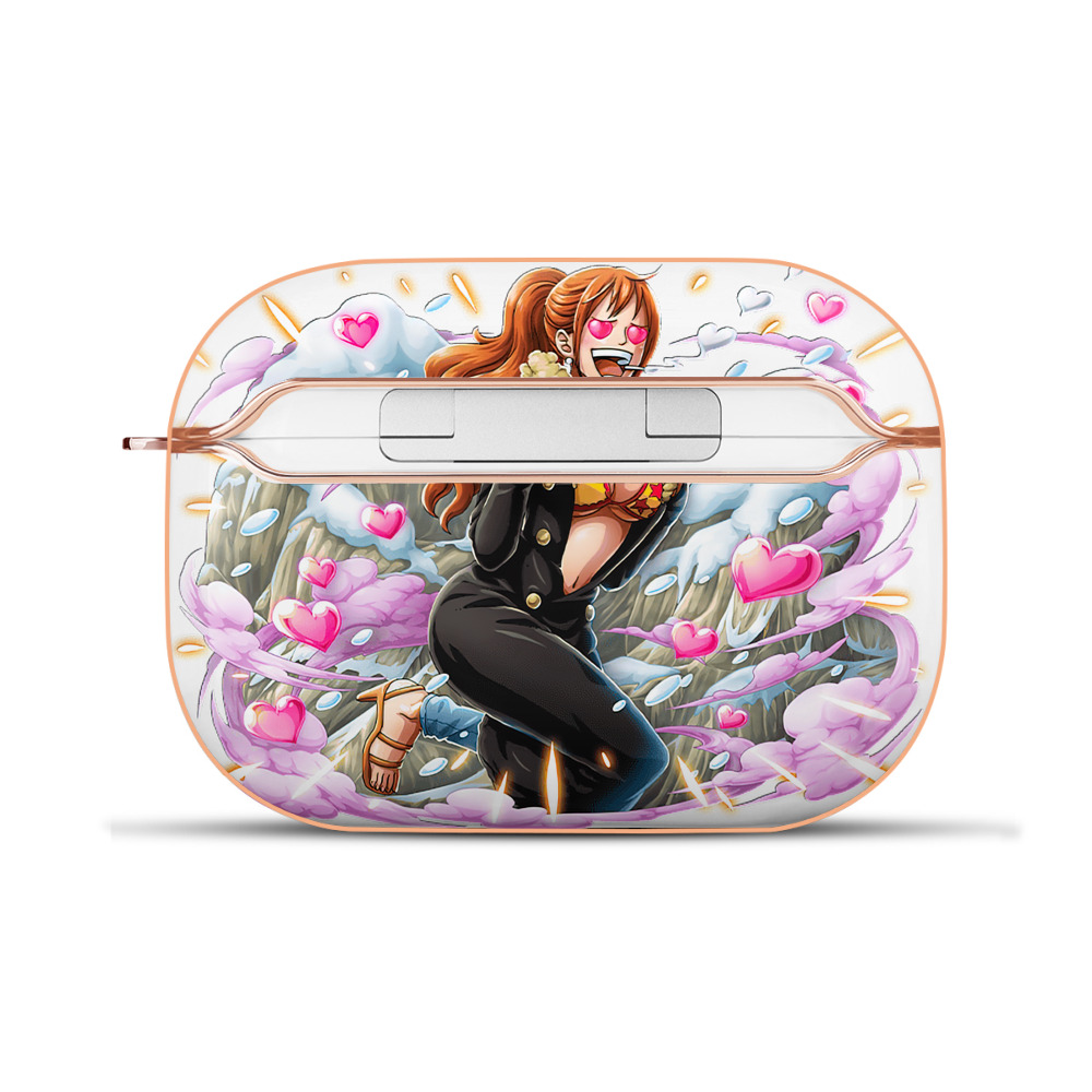 ワンピース ナミ ONE PIECE Nami 【AirPods Pro用】ハードシェル保護ケース｜耐衝撃・防指紋・カラビナ付き商品仕様