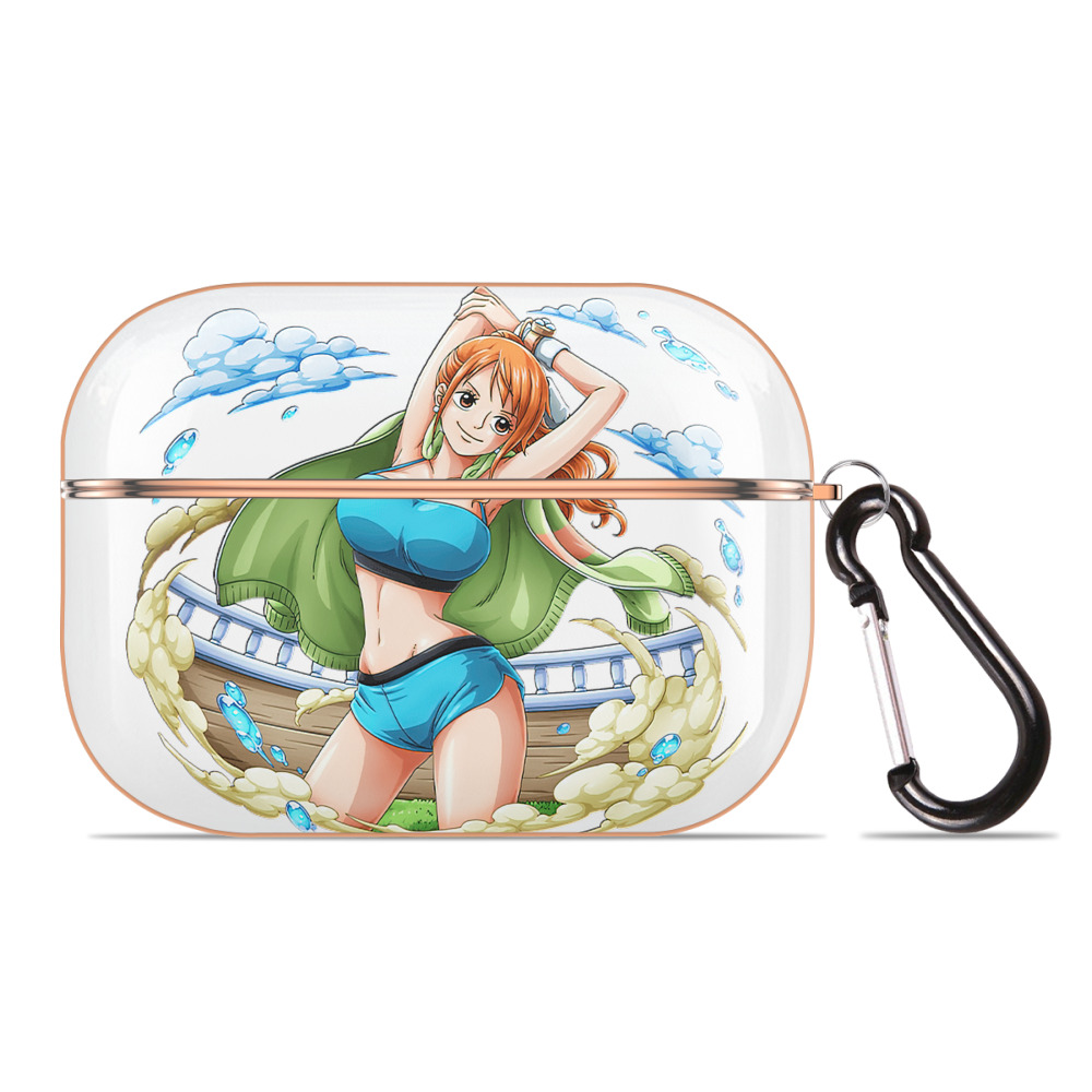 ワンピース ナミ ONE PIECE Nami 【AirPods Pro用】ハードシェル保護ケース｜耐衝撃・防指紋・カラビナ付き商品仕様