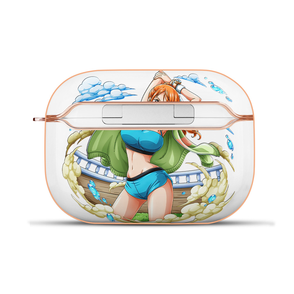 ワンピース ナミ ONE PIECE Nami 【AirPods Pro用】ハードシェル保護ケース｜耐衝撃・防指紋・カラビナ付き商品仕様