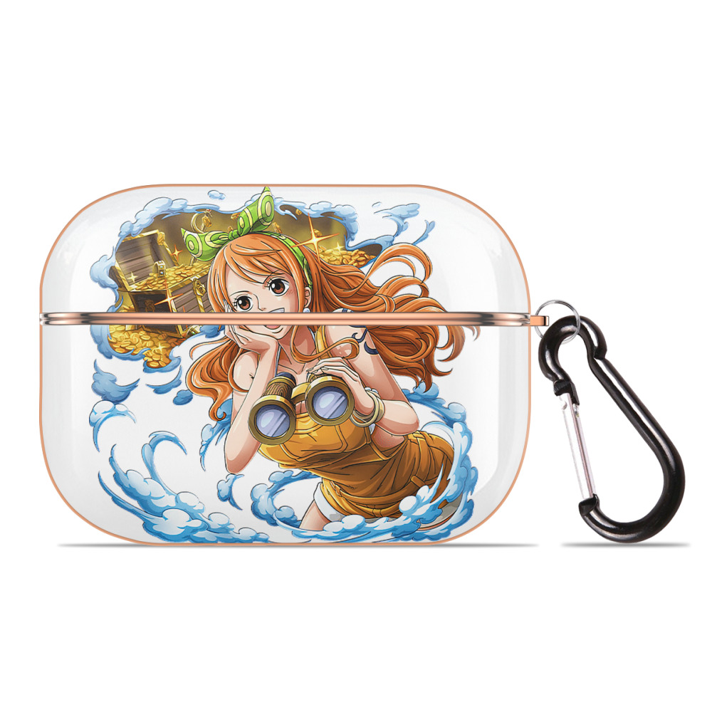 ワンピース ナミ ONE PIECE Nami 【AirPods Pro用】ハードシェル保護ケース｜耐衝撃・防指紋・カラビナ付き商品仕様
