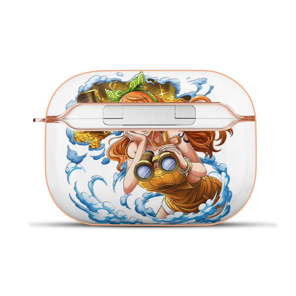 ワンピース ナミ ONE PIECE Nami 【AirPods Pro用】ハードシェル保護ケース｜耐衝撃・防指紋・カラビナ付き商品仕様