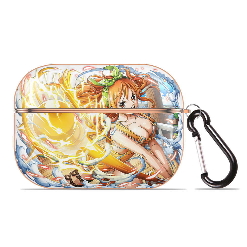 ワンピース ナミ ONE PIECE Nami 【AirPods Pro用】ハードシェル保護ケース｜耐衝撃・防指紋・カラビナ付き商品仕様