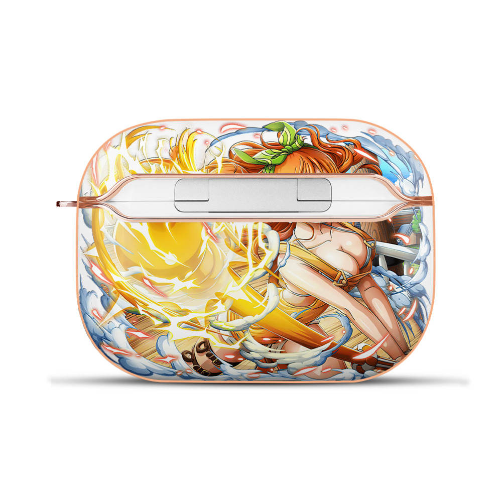 ワンピース ナミ ONE PIECE Nami 【AirPods Pro用】ハードシェル保護ケース｜耐衝撃・防指紋・カラビナ付き商品仕様