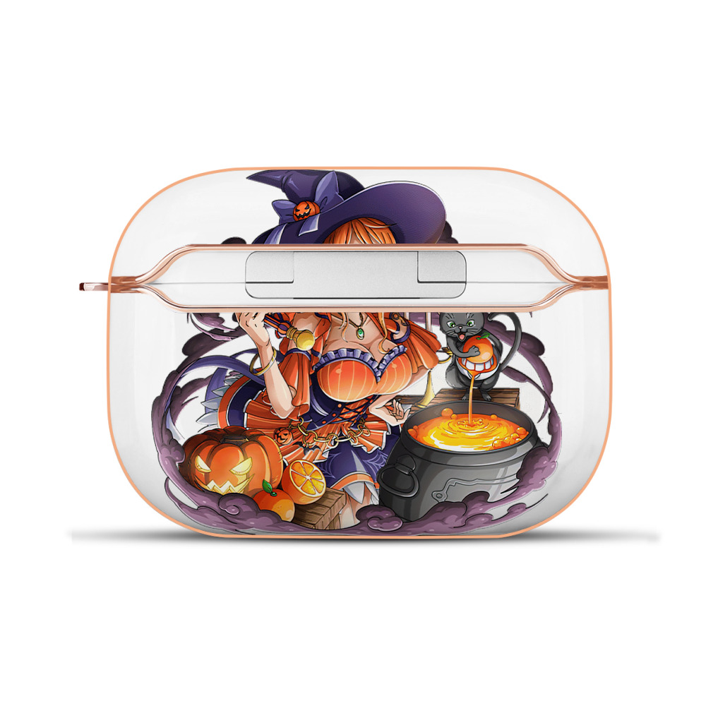 ワンピース ナミ ONE PIECE Nami 【AirPods Pro用】ハードシェル保護ケース｜耐衝撃・防指紋・カラビナ付き商品仕様