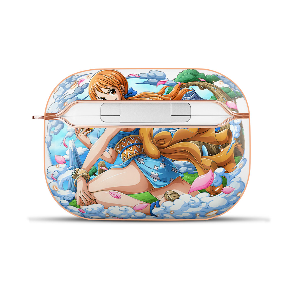 ワンピース ナミ ONE PIECE Nami 【AirPods Pro用】ハードシェル保護ケース｜耐衝撃・防指紋・カラビナ付き商品仕様