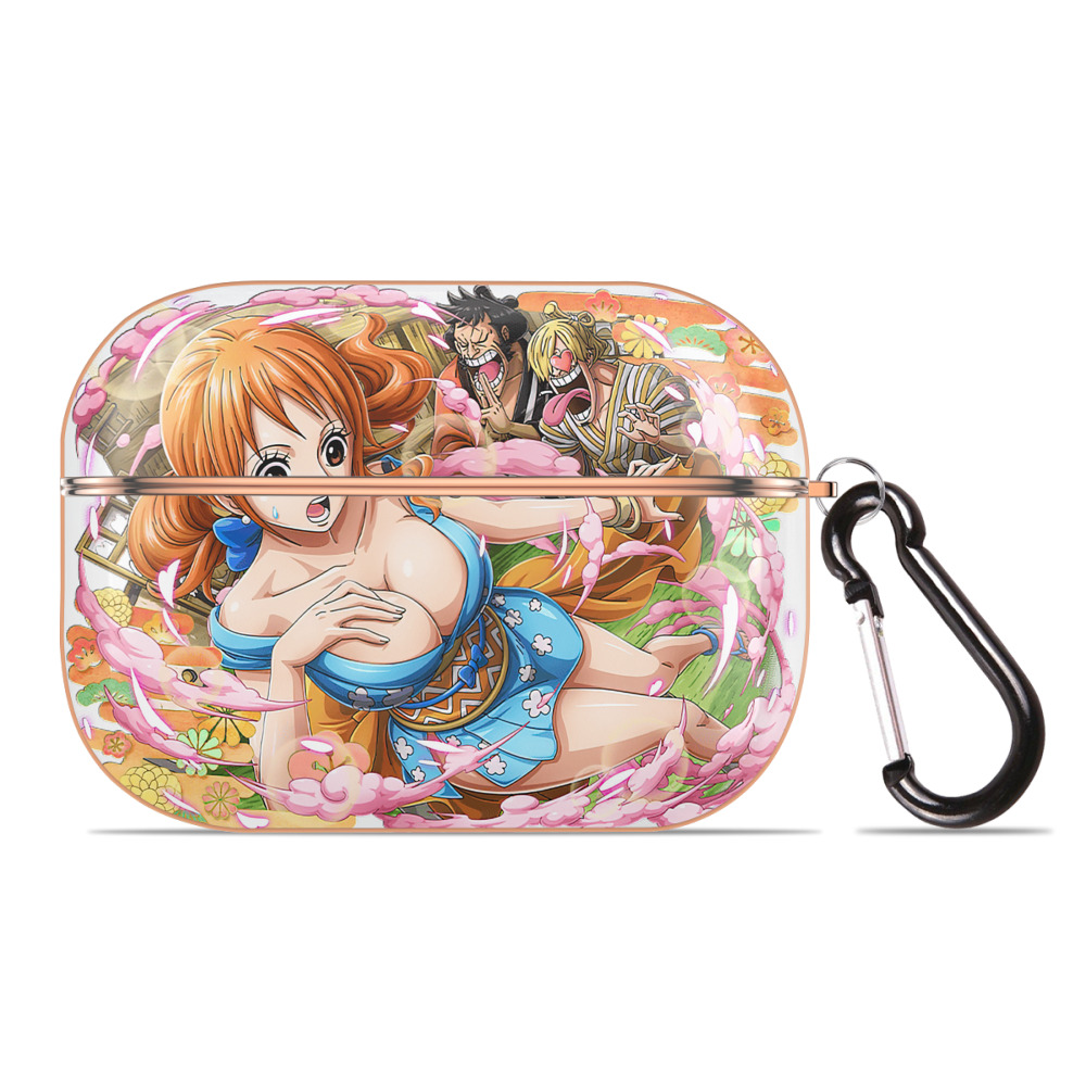 ワンピース ナミ ONE PIECE Nami 【AirPods Pro用】ハードシェル保護ケース｜耐衝撃・防指紋・カラビナ付き商品仕様