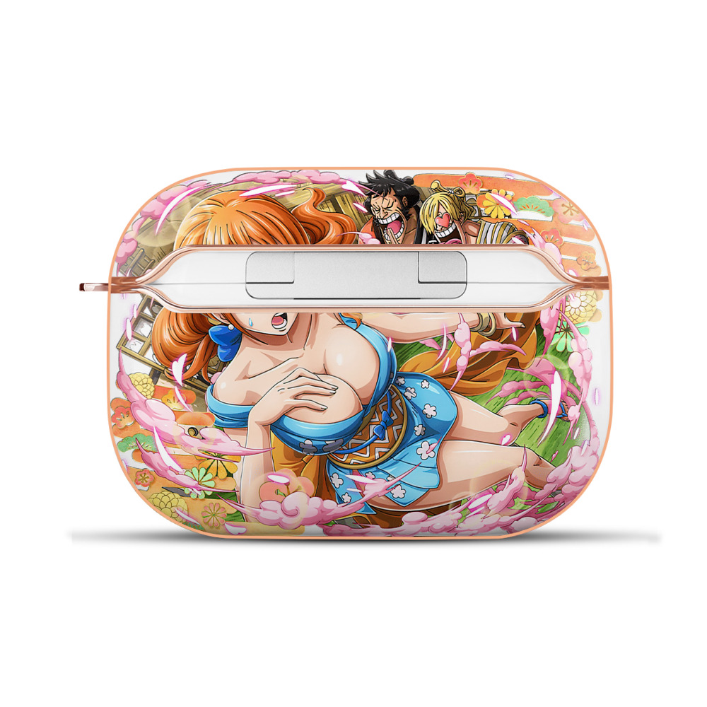 ワンピース ナミ ONE PIECE Nami 【AirPods Pro用】ハードシェル保護ケース｜耐衝撃・防指紋・カラビナ付き商品仕様