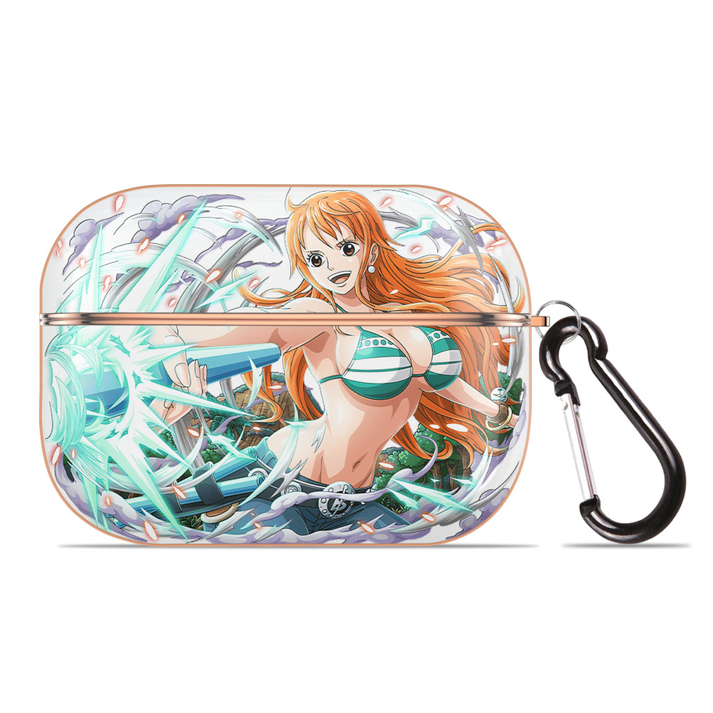 ワンピース ナミ ONE PIECE Nami 【AirPods Pro用】ハードシェル保護ケース｜耐衝撃・防指紋・カラビナ付き商品仕様