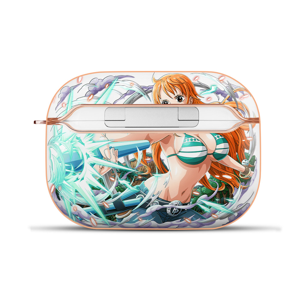 ワンピース ナミ ONE PIECE Nami 【AirPods Pro用】ハードシェル保護ケース｜耐衝撃・防指紋・カラビナ付き商品仕様