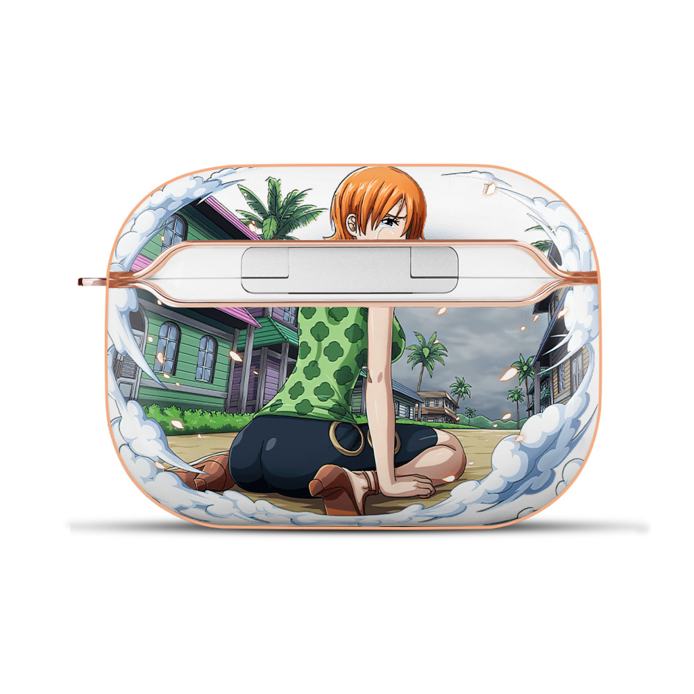 ワンピース ナミ ONE PIECE Nami 【AirPods Pro用】ハードシェル保護ケース｜耐衝撃・防指紋・カラビナ付き商品仕様