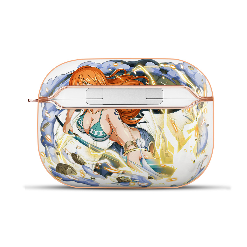 ワンピース ナミ ONE PIECE Nami 【AirPods Pro用】ハードシェル保護ケース｜耐衝撃・防指紋・カラビナ付き商品仕様