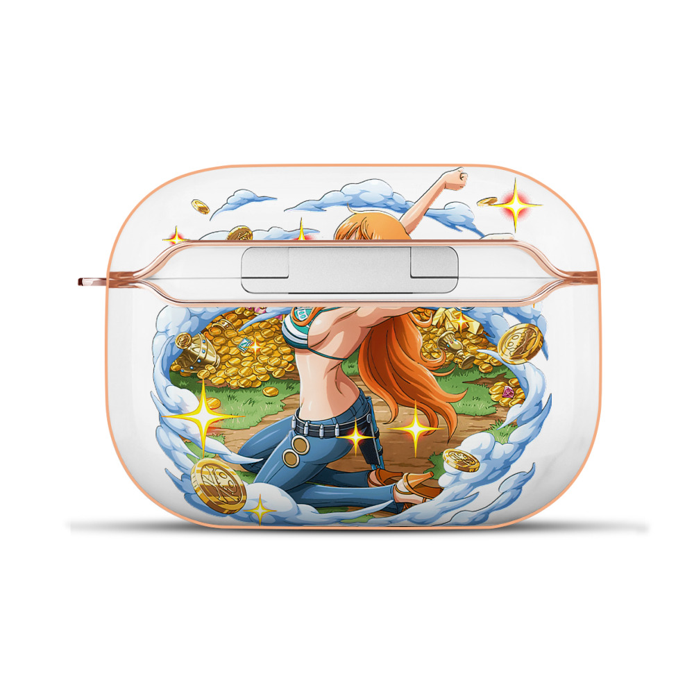 ワンピース ナミ ONE PIECE Nami 【AirPods Pro用】ハードシェル保護ケース｜耐衝撃・防指紋・カラビナ付き商品仕様