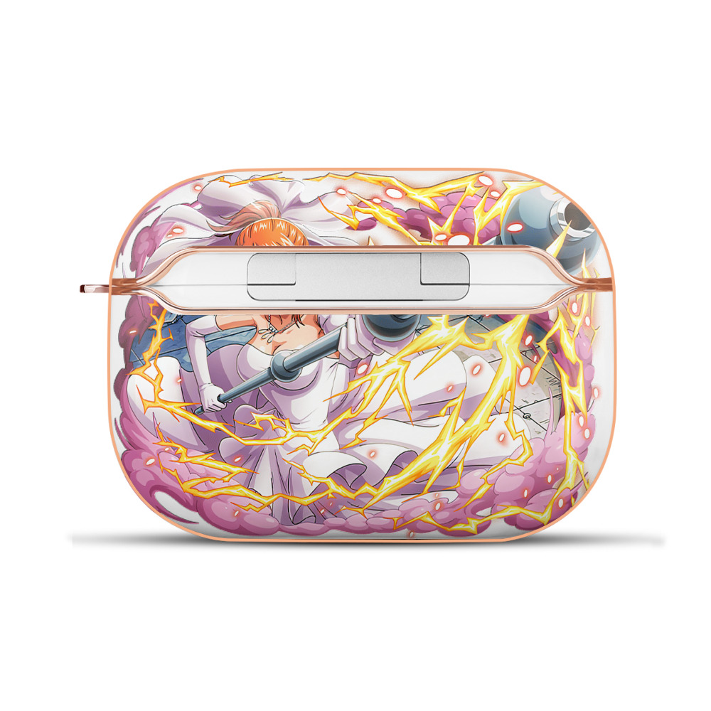 ワンピース ナミ ONE PIECE Nami 【AirPods Pro用】ハードシェル保護ケース｜耐衝撃・防指紋・カラビナ付き商品仕様