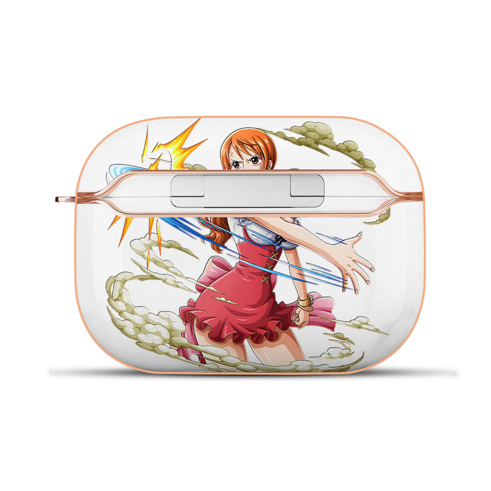 ワンピース ナミ ONE PIECE Nami 【AirPods Pro用】ハードシェル保護ケース｜耐衝撃・防指紋・カラビナ付き商品仕様