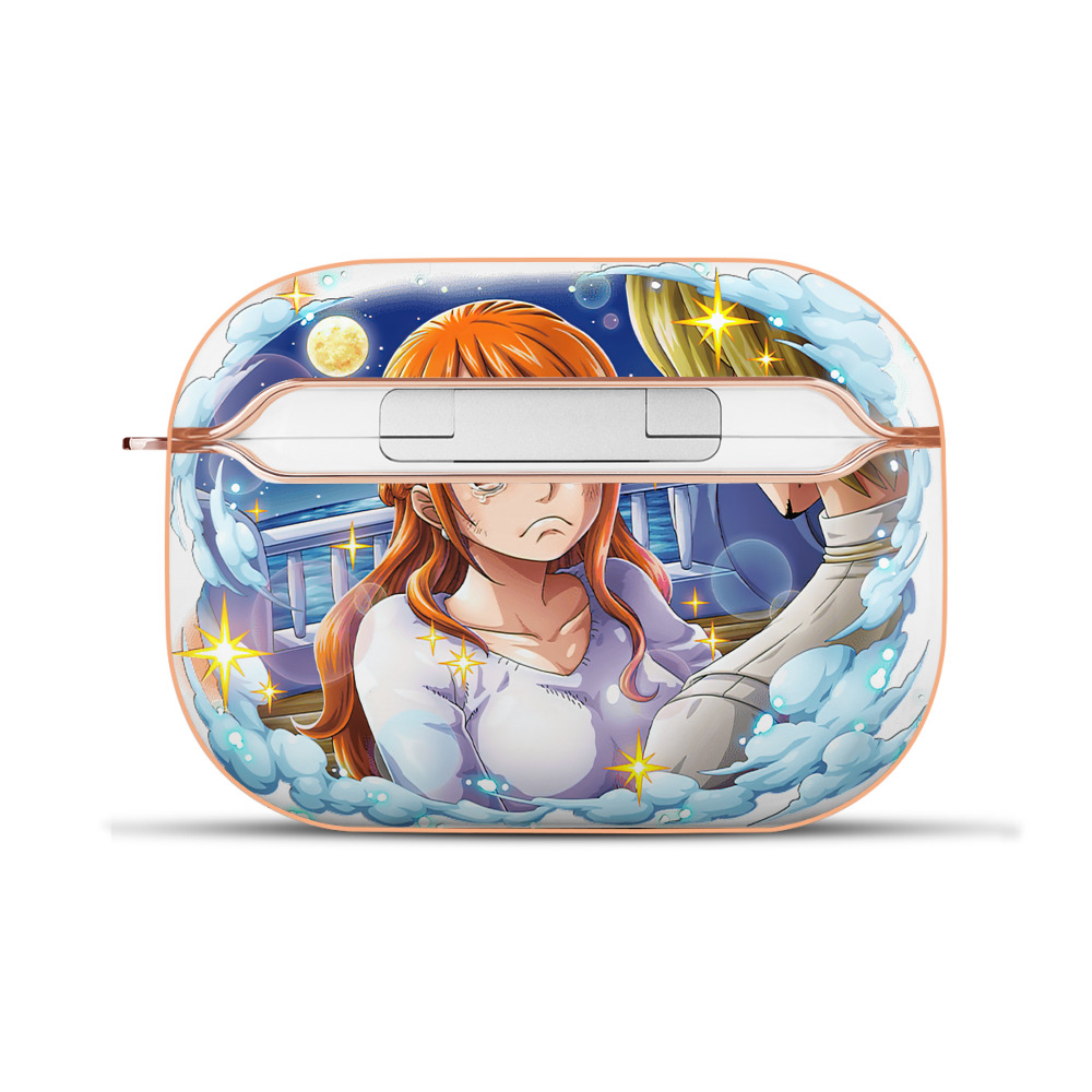 ワンピース ナミ ONE PIECE Nami 【AirPods Pro用】ハードシェル保護ケース｜耐衝撃・防指紋・カラビナ付き商品仕様