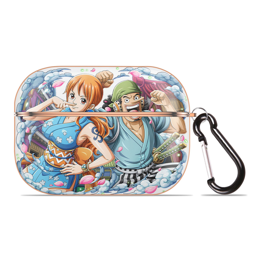 ワンピース ナミ ONE PIECE Nami 【AirPods Pro用】ハードシェル保護ケース｜耐衝撃・防指紋・カラビナ付き商品仕様