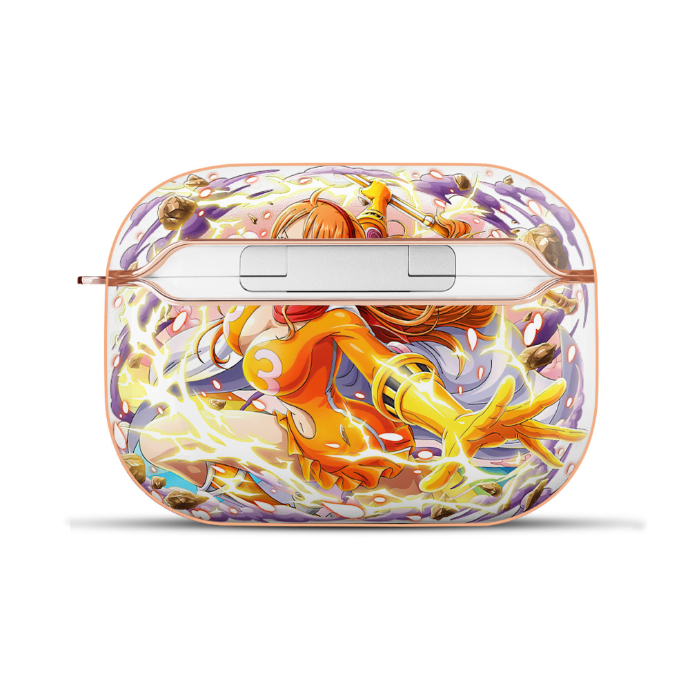 ワンピース ナミ ONE PIECE Nami 【AirPods Pro用】ハードシェル保護ケース｜耐衝撃・防指紋・カラビナ付き商品仕様