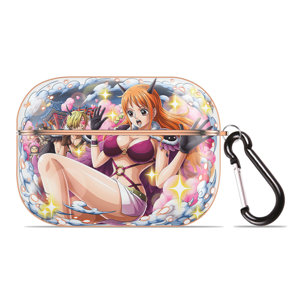 ワンピース ナミ ONE PIECE Nami 【AirPods Pro用】ハードシェル保護ケース｜耐衝撃・防指紋・カラビナ付き商品仕様
