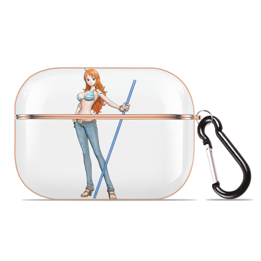 ワンピース ナミ ONE PIECE Nami 【AirPods Pro用】ハードシェル保護ケース｜耐衝撃・防指紋・カラビナ付き商品仕様