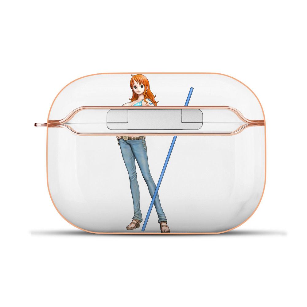 ワンピース ナミ ONE PIECE Nami 【AirPods Pro用】ハードシェル保護ケース｜耐衝撃・防指紋・カラビナ付き商品仕様