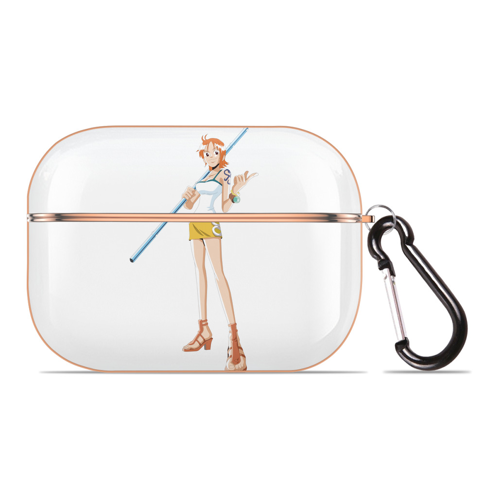 ワンピース ナミ ONE PIECE Nami 【AirPods Pro用】ハードシェル保護ケース｜耐衝撃・防指紋・カラビナ付き商品仕様
