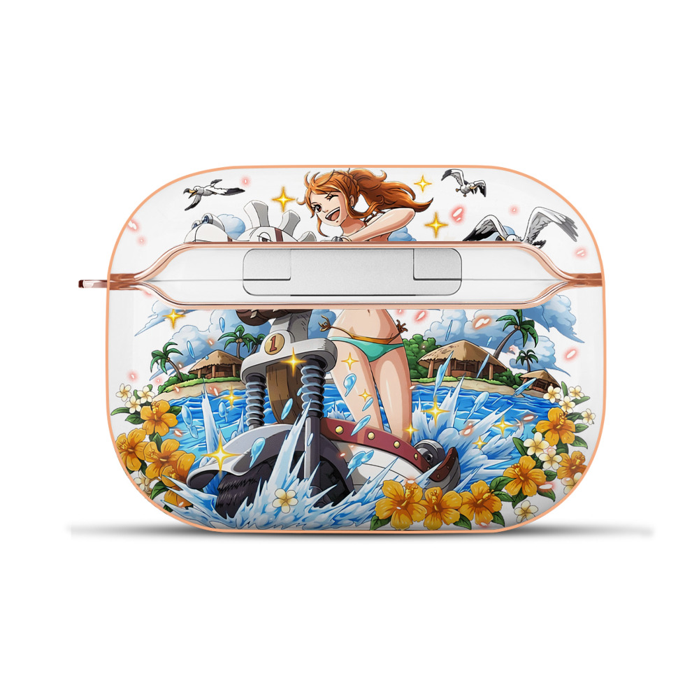 ワンピース ナミ ONE PIECE Nami 【AirPods Pro用】ハードシェル保護ケース｜耐衝撃・防指紋・カラビナ付き商品仕様
