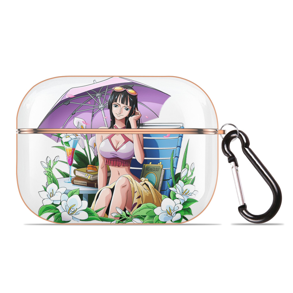 ワンピース ニコ・ロビン ONE PIECE Nico Robin 【AirPods Pro用】ハードシェル保護ケース｜耐衝撃・防指紋・カラビナ付き商品仕様