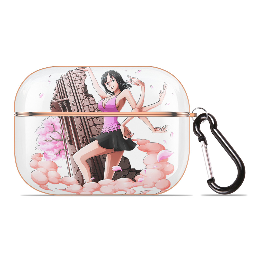 ワンピース ニコ・ロビン ONE PIECE Nico Robin 【AirPods Pro用】ハードシェル保護ケース｜耐衝撃・防指紋・カラビナ付き商品仕様