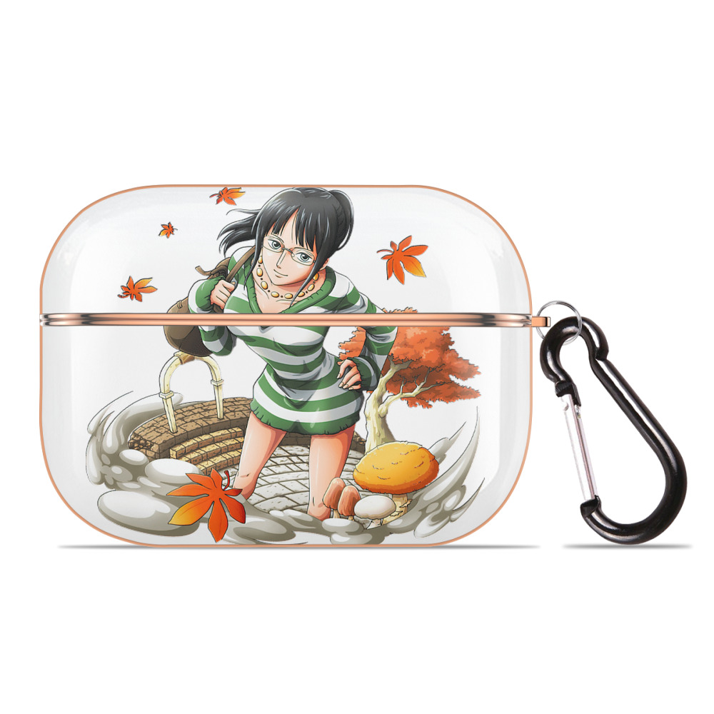 ワンピース ニコ・ロビン ONE PIECE Nico Robin 【AirPods Pro用】ハードシェル保護ケース｜耐衝撃・防指紋・カラビナ付き商品仕様
