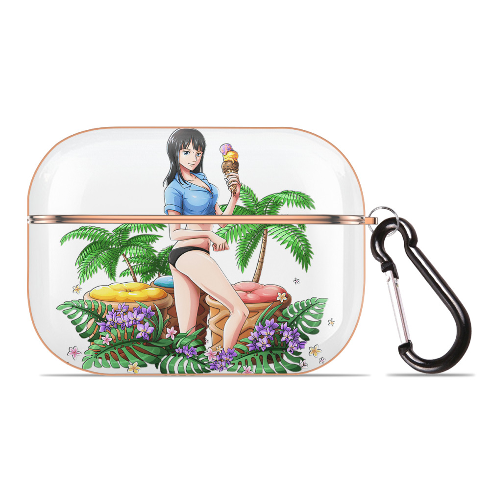 ワンピース ニコ・ロビン ONE PIECE Nico Robin 【AirPods Pro用】ハードシェル保護ケース｜耐衝撃・防指紋・カラビナ付き商品仕様