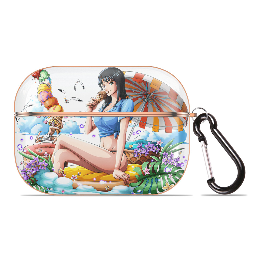 ワンピース ニコ・ロビン ONE PIECE Nico Robin 【AirPods Pro用】ハードシェル保護ケース｜耐衝撃・防指紋・カラビナ付き商品仕様