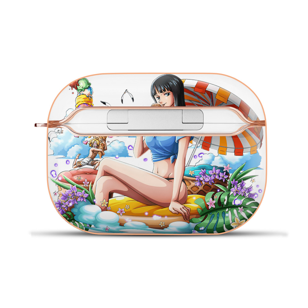 ワンピース ニコ・ロビン ONE PIECE Nico Robin 【AirPods Pro用】ハードシェル保護ケース｜耐衝撃・防指紋・カラビナ付き商品仕様