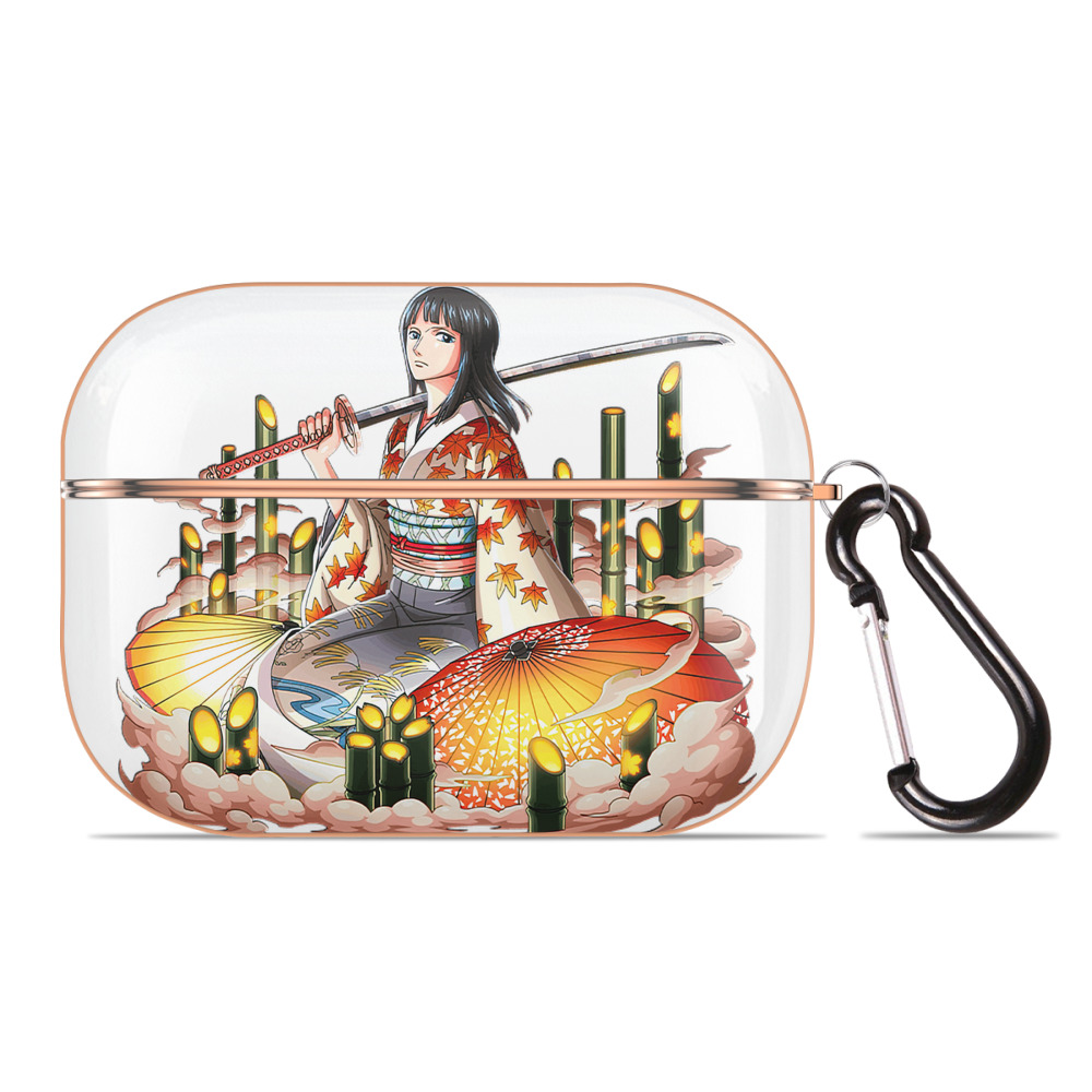 ワンピース ニコ・ロビン ONE PIECE Nico Robin 【AirPods Pro用】ハードシェル保護ケース｜耐衝撃・防指紋・カラビナ付き商品仕様