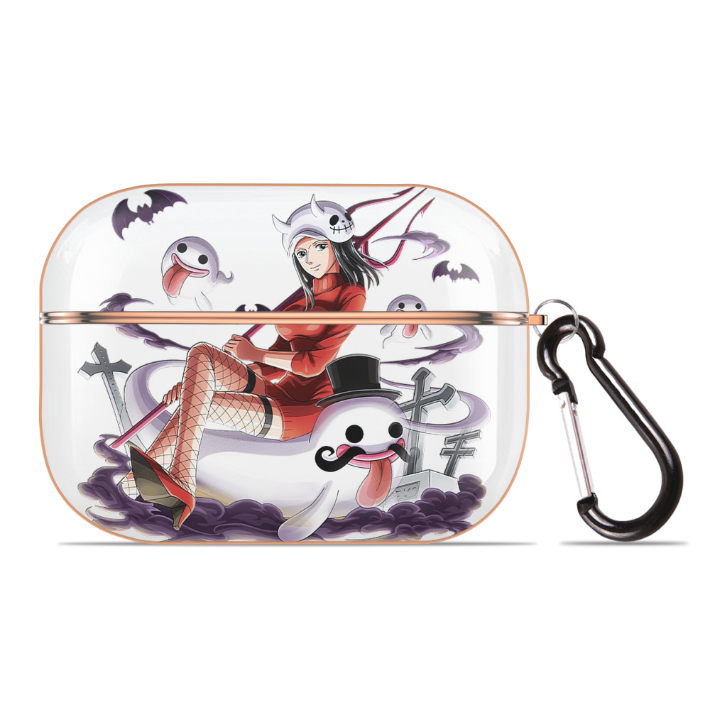 ワンピース ニコ・ロビン ONE PIECE Nico Robin 【AirPods Pro用】ハードシェル保護ケース｜耐衝撃・防指紋・カラビナ付き商品仕様
